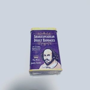 NWT Shakespearean Insult Bandages